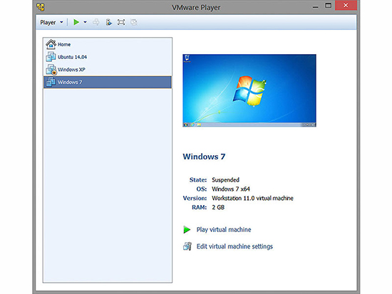 Virtual machine cross compatibility with VMware Workstation 11