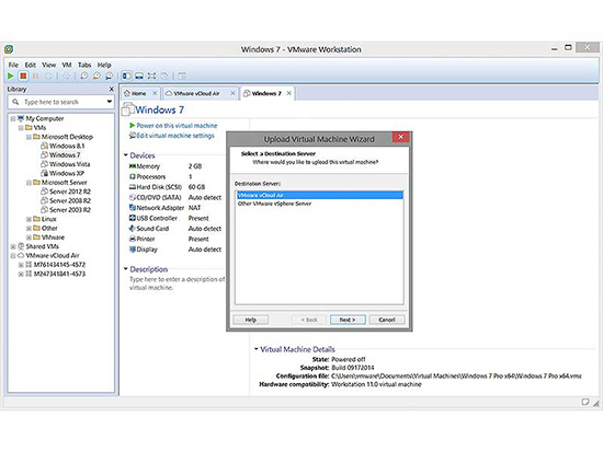 VMware Workstation 11 leverages vSphere and vCloud Air